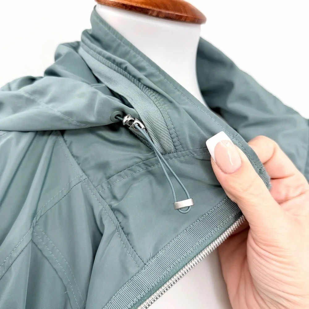 ATHLETA Drip Drop Jacket Minimalistic Grey XS